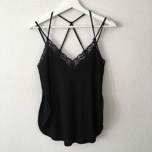 Lace tank top